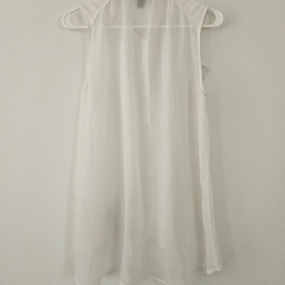 Nursing Friendly H&M White Formal Tank Top - Picture 3 of 3